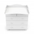 Комод Gustav 805 (Орион) ЛДСП, белый, 5 ящиков