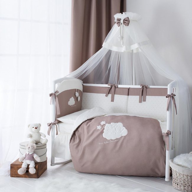 Комплект постельного белья «Бамбино» капучино, 3 пр. Арт. ББ3-01.5 Комплект постельного белья «Бамбино» капучино, 3 пр. Арт. ББ3-01.5