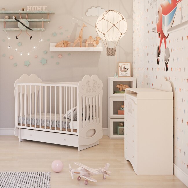 БИ 43.2 "Baby Sleep-1" маятник поперечный ваниль Д 043